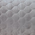 Taupe Tufted Velvet Quilted Lumbar Throw Pillow